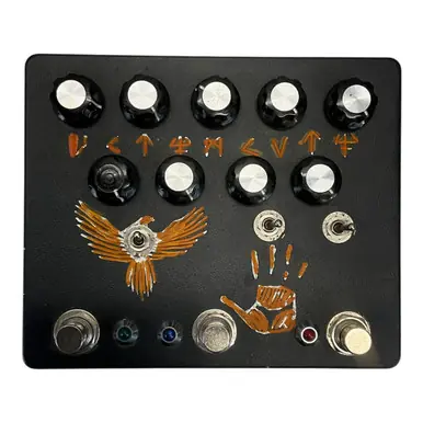 Used Blackhawk Amps Uruk-hai Deluxe Distortion Pedal Brand New