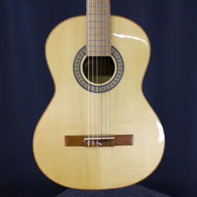 Used Lucero LC150S CLASSICAL GUITAR Solid Top Acoustic Guitar Natural Buy Direct