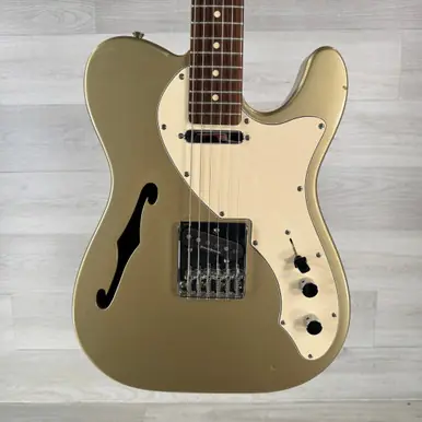 Genuine Used Squier Vintage Modified Telecaster Thinline - Aztec Gold