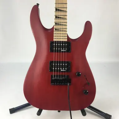 Cheap Used Jackson JS24 DINKY Super S Electric Guitar Red 6-String