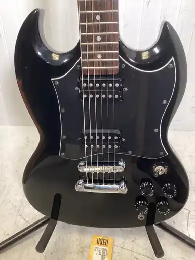 Used Epiphone SG G-310 SG Type Electric Guitar Black 6-String Limited Edition