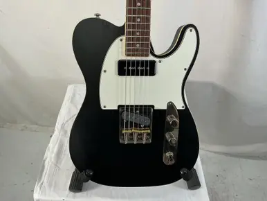 High Quality Used Schecter DIAMOND SERIES TELECASTER T Type Electric Guitar Black 6-String