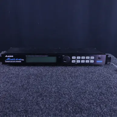 Hassle-Free Returns Used Alesis MIDIVERB 4 No Pwr Rackmount Guitar Effect