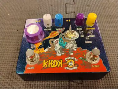 Latest Used KHDK UNICORN BLOOD Distortion Pedal