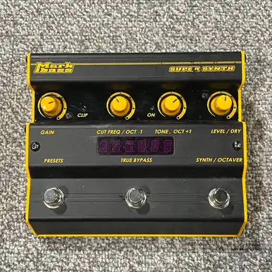 Used MARKBASS SUPER SYNTH Bass Synthesizer Pedal Latest