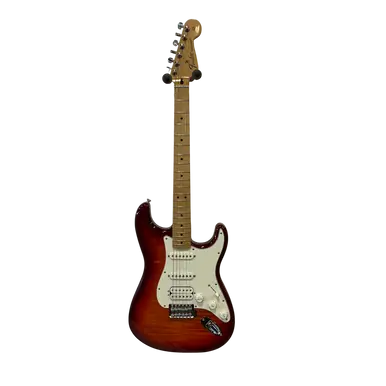 Used Fender MEXICAN STANDARD HSS PLUS TOP S Type Electric Guitar Cherry Sunburst 6-String Super Sale
