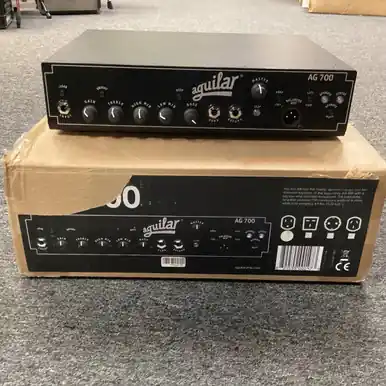 Used Aguilar AG-700 Rackmount Bass Amplifier Head Weekend Sale