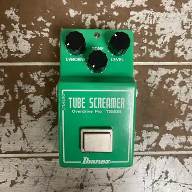 One Day Deal Used Ibanez TS808 TUBE SCREAMER Overdrive Pedal