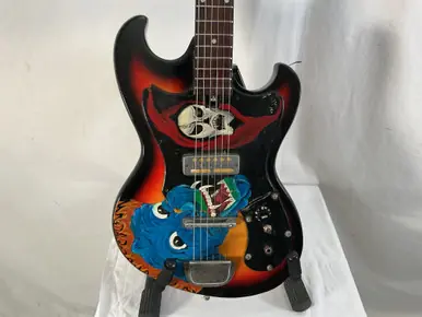 Used Teisco MIJ ELECTRIC 1960S Vintage Electric Guitar Wood 6-String Free Shipping