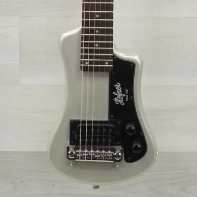 Used Hofner HCT-SH Electric Guitar Silver/Gray 6-String Special Discount
