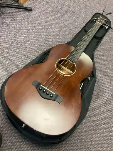 Affordable Used Ibanez AVNB1FE-BV Bass Guitar Wood 4-String