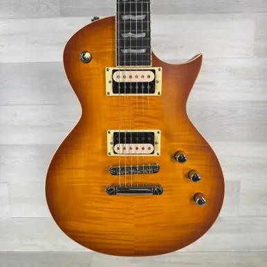 Used ESP LTD EC-1000T Fluence Electric Guitar - Honey Burst Satin - Case Included Shop Now