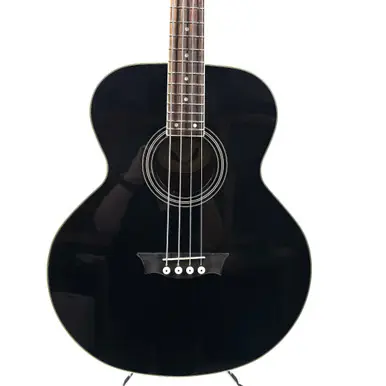 Used Dean EAB CBK Acoustic Bass Guitar Black 4-String Exclusive Offer