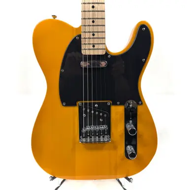 High Quality Used Squier AFFINITY TELECASTER T Type Electric Guitar Amber 6-String