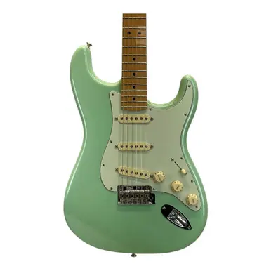 New Release Used Fender Limited Edition Player Stratocaster S Type Electric Guitar Green 6-String