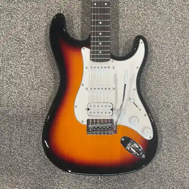 Original Used DONNER STANDARD SERIES S-STYLE Electric Guitar