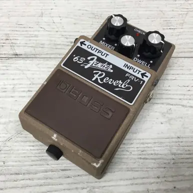 Used Boss FRV-1 FENDER 63 REVERB Reverb Pedal Popular
