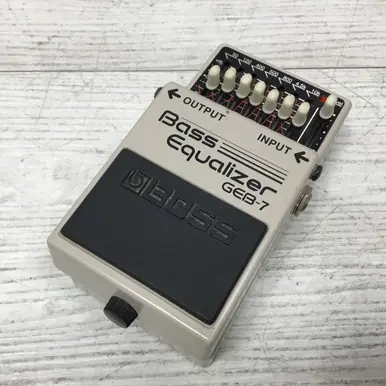 Free Returns Used Boss GEB-7 BASS EQUALIZER EQ Pedal