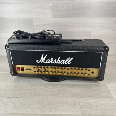 Save Now Used Marshall JVM410H - 100-watt 4-channel Tube Guitar Amplifier Head