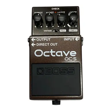 Money Back Guarantee Used Boss Octave OC-5 Guitar Effects Pedal