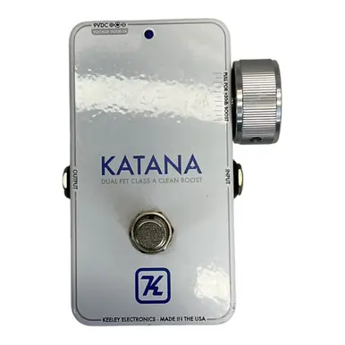 Last Chance Used Keeley Katana Clean Boost Pedal