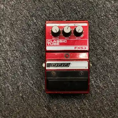 Used DOD FX53 CLASSIC TUBE Distortion Pedal Price Cut