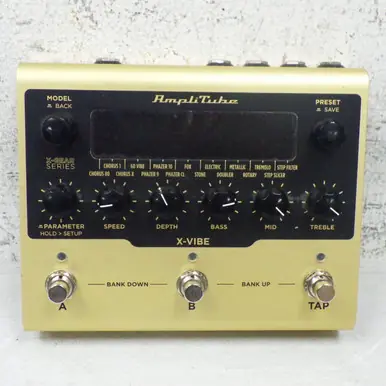 Used IK Multimedia AMPLITUBE X-VIBE Vibrato Pedal Grab Now