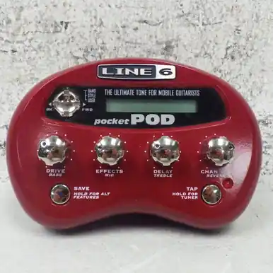 Used Line 6 POCKET POD Multi-FX Pedal Last Chance