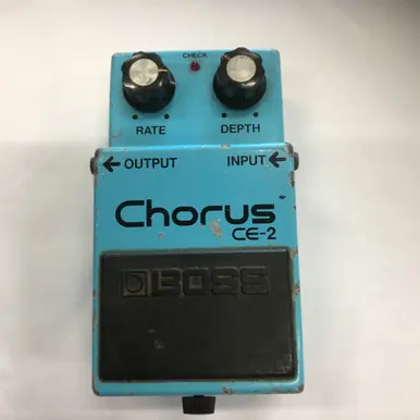 Today Only Used Boss CE-2 BLACK LABEL MIJ Vintage Chorus Pedal