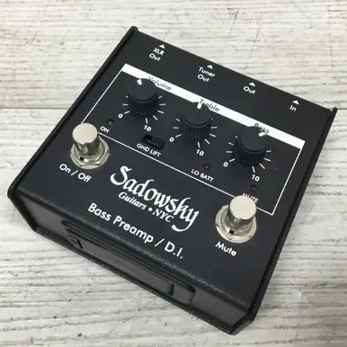 Used Sadowsky SBP-1 BASS PREAMP AND DI Bass Pre-Amp Pedal Weekend Sale