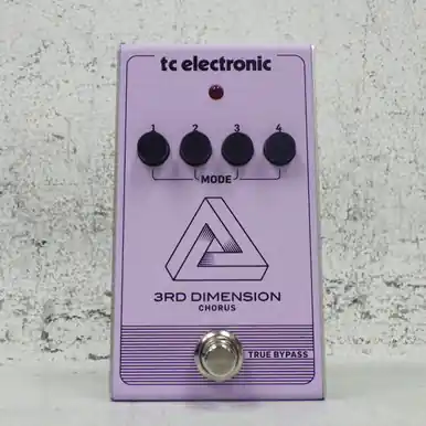 Used TC Electronic 3RD DIMENSION CHORUS Chorus Pedal Modern