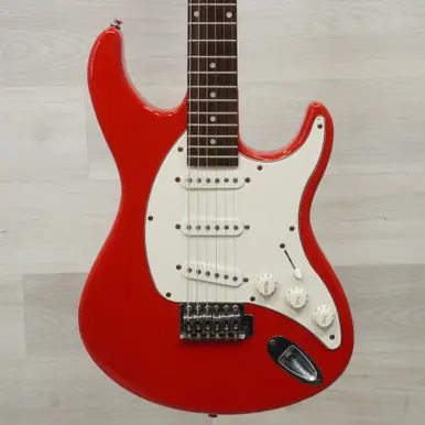 Used Archer Odc Electric Guitar Red Shop Now