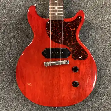 Fresh Stock Used Gibson LES PAUL JUNIOR DC EXCLUSIVE Double Cut Electric Guitar Red 6-String