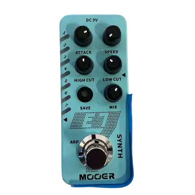 Used Mooer E7 SYNTH Synthesizer Pedal Express Delivery