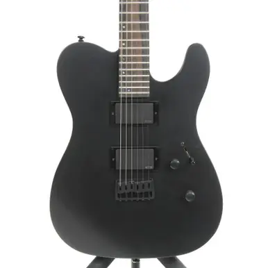Free Delivery Used LTD TE-401 BLKS T Type Electric Guitar Black 6-String