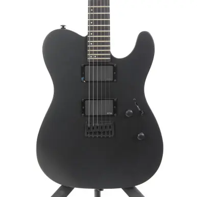 Money Back Guarantee Used LTD TE-401 BLKS T Type Electric Guitar Black 6-String