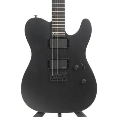 Used LTD TE-401 BLKS T Type Electric Guitar Black 6-String New Release