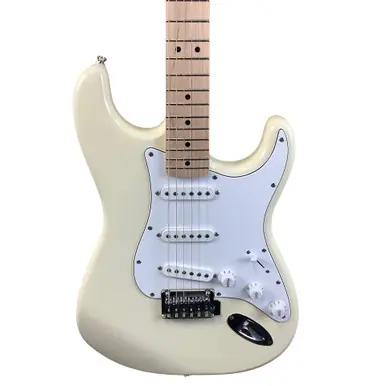 Used Squier SQUIER STRATOCASTER Electric Guitar White 6-String Hot Deal