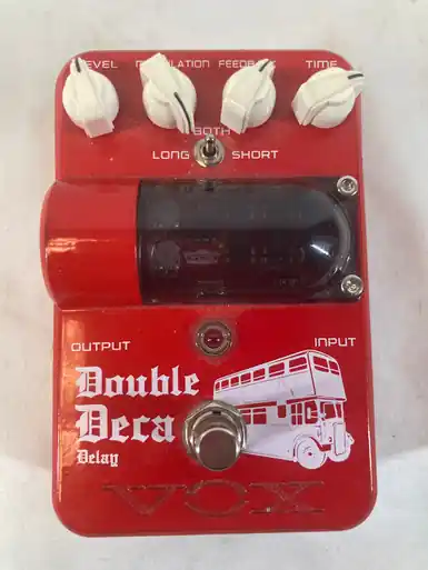 Used Vox DOUBLE DECA DELAY Pedal Holiday Sale