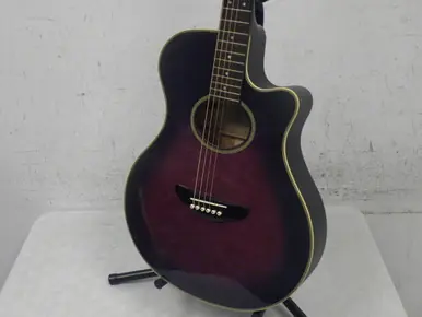 Best Choice Used Yamaha APX SPL II Laminate Top Acoustic Guitar Purple