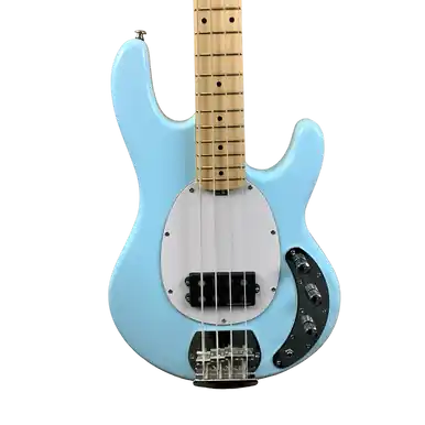 Used LEDUX 4 STRING BASS Bass Guitar Blue 4-String Flash Sale