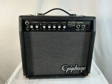 In Demand Used Epiphone STUDIO 15R BASS AMP 1 x 15 Bass Combo Amplifier 1 x 15