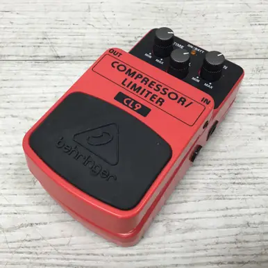 Same Day Shipping Used Behringer CL9 COMPRESSOR LIMITER Compressor Pedal