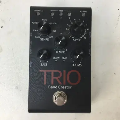 Used Digitech TRIO BAND CREATOR Guitar Effects Pedal Cheap