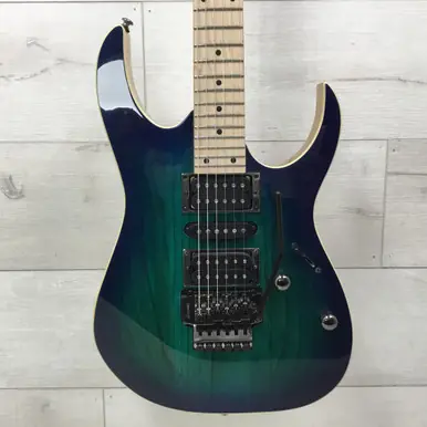 Used Ibanez RF470AHM BLUE MOON BURST Super S Electric Guitar Blue 6-String Flash Sale