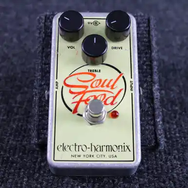 Used Electro Harmonix (E/H) SOUL FOOD OD PEDAL Overdrive Pedal Get Yours