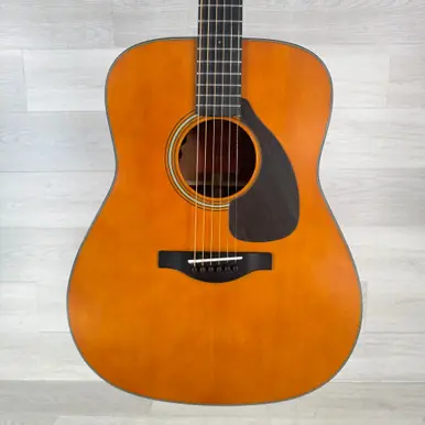 Used Yamaha FG5 Acoustic Guitar - Natural - Case Included Weekend Sale