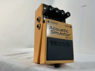 Place Order Used Boss ACOUSTIC SIMULATOR AC-2 Amp Modeling Pedal