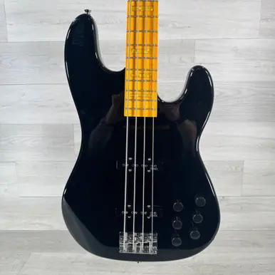 Used Markbass GV4 Gloxy Val CR MP Bass Guitar - Black - Gig Bag Included Shop Now