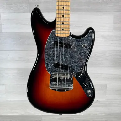 Used Fender Parts Mustang Electric Guitar - Sunburst - American Performer Body - Ben Gibbard Neck Limited Offer